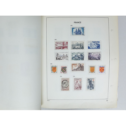 13 - Misc. Lots & Collections FRANCE 1849/1983 mostly used collection in distressed Davo album incl. 1870... 