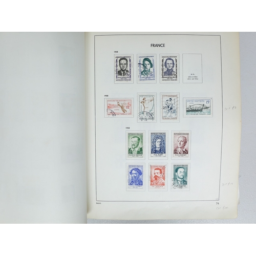 13 - Misc. Lots & Collections FRANCE 1849/1983 mostly used collection in distressed Davo album incl. 1870... 