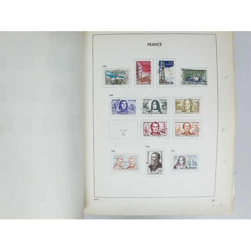 13 - Misc. Lots & Collections FRANCE 1849/1983 mostly used collection in distressed Davo album incl. 1870... 