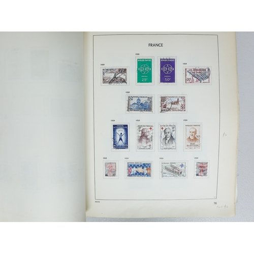 13 - Misc. Lots & Collections FRANCE 1849/1983 mostly used collection in distressed Davo album incl. 1870... 