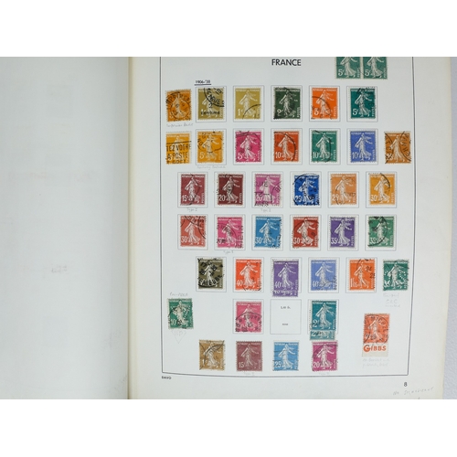 13 - Misc. Lots & Collections FRANCE 1849/1983 mostly used collection in distressed Davo album incl. 1870... 