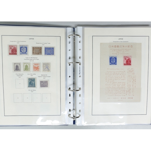 15 - Misc. Lots & Collections JAPAN to 1960's  Commem. & Defin. mint & used coll. incl. part-sets/sets, M... 