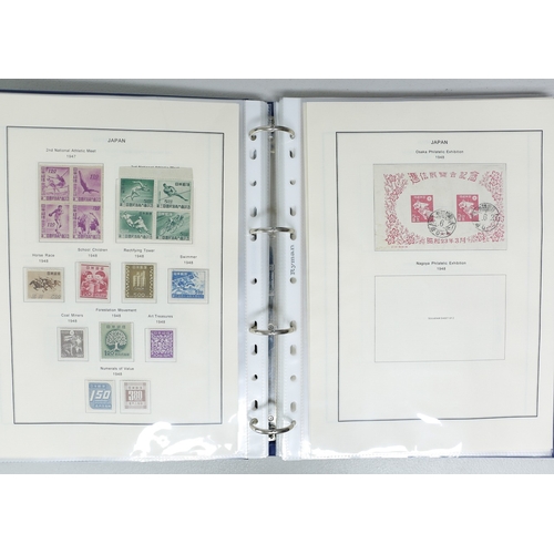 15 - Misc. Lots & Collections JAPAN to 1960's  Commem. & Defin. mint & used coll. incl. part-sets/sets, M... 