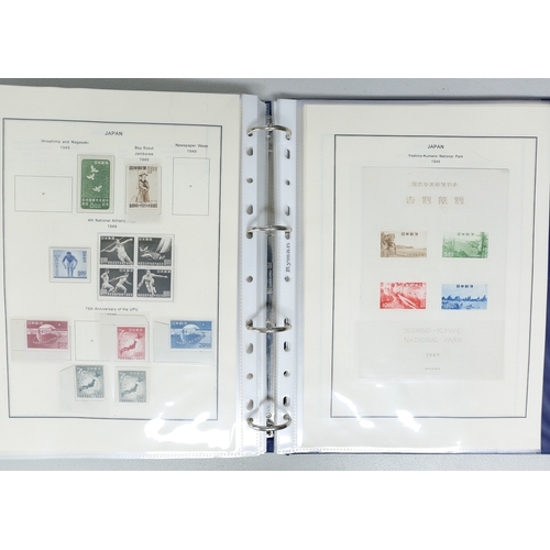 15 - Misc. Lots & Collections JAPAN to 1960's  Commem. & Defin. mint & used coll. incl. part-sets/sets, M... 