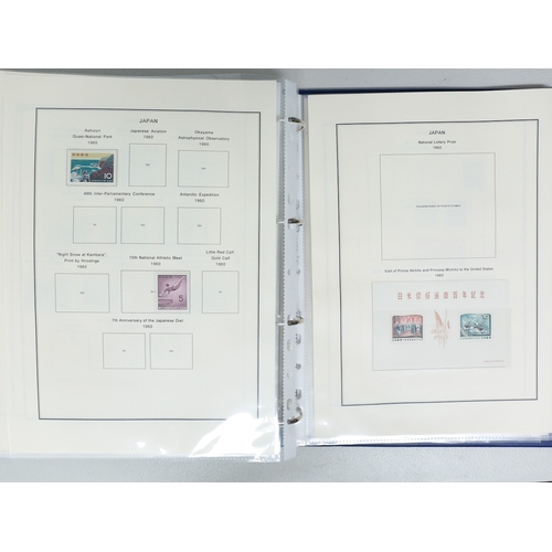 15 - Misc. Lots & Collections JAPAN to 1960's  Commem. & Defin. mint & used coll. incl. part-sets/sets, M... 