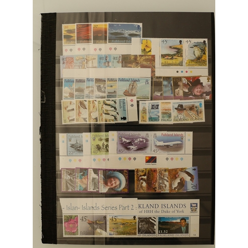 17 - Misc. Lots & Collections FALKLAND ISLANDS 1953/2015 Q.E.II comprehensive Commem. & Defin. mint unmtd... 