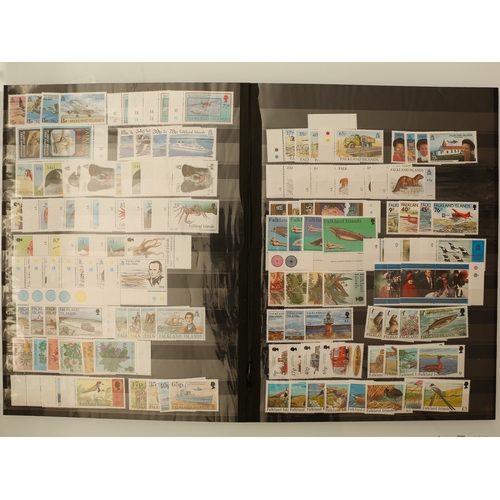 17 - Misc. Lots & Collections FALKLAND ISLANDS 1953/2015 Q.E.II comprehensive Commem. & Defin. mint unmtd... 