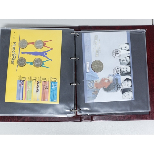 18 - Misc. Lots & Collections GREAT BRITAIN Q.E.II NUMISMATIC COVER coll. incl. 1996 (RMC 7) to 2019 (RMC... 