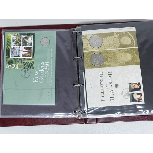 18 - Misc. Lots & Collections GREAT BRITAIN Q.E.II NUMISMATIC COVER coll. incl. 1996 (RMC 7) to 2019 (RMC... 