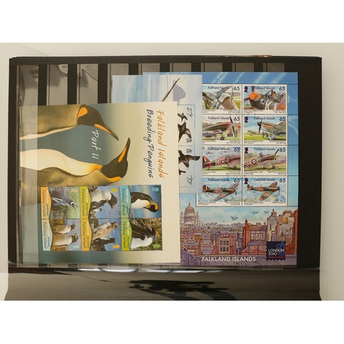 23 - Misc. Lots & Collections FALKLAND ISLANDS 1982/2015 substantial used coll. on stockbook pages, Defin... 