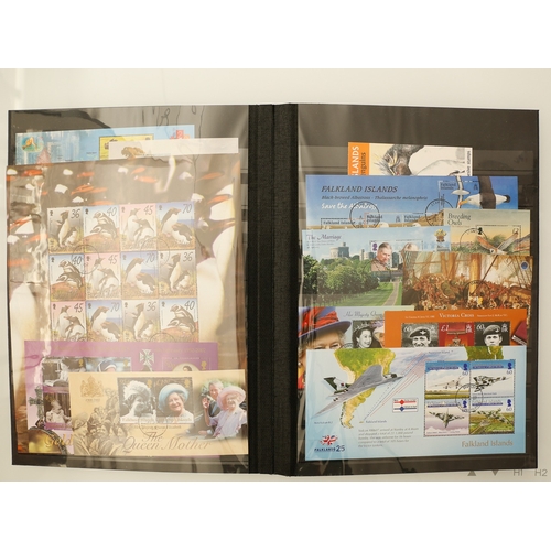 23 - Misc. Lots & Collections FALKLAND ISLANDS 1982/2015 substantial used coll. on stockbook pages, Defin... 