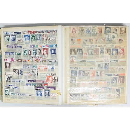 24 - Misc. Lots & Collections FRANCE 1900/75 mint (some mint unmtd.) coll. in a large stockbook incl. 192... 
