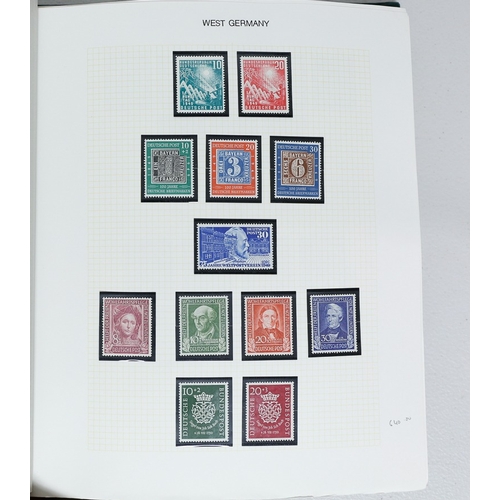 28 - Misc. Lots & Collections GERMANY 1949 to 1982 mint coll. mainly sets and MS incl. 1951/2 Posthorn se... 