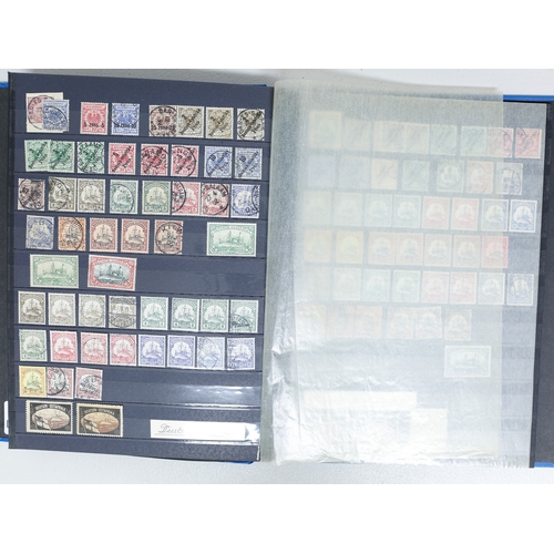 33 - Misc. Lots & Collections GERMAN COLONIES 1897/1914 mint & used coll. in stockbook with New Guinea 18... 