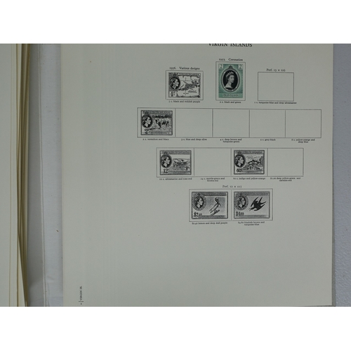 34 - Misc. Lots & Collections COMMONWEALTH Q.E.II fine mint coll. mainly complete sets including Falkland... 