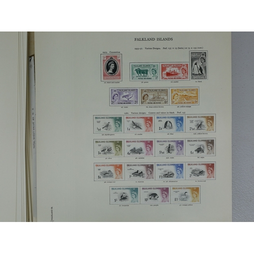 34 - Misc. Lots & Collections COMMONWEALTH Q.E.II fine mint coll. mainly complete sets including Falkland... 