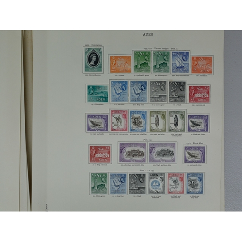 34 - Misc. Lots & Collections COMMONWEALTH Q.E.II fine mint coll. mainly complete sets including Falkland... 