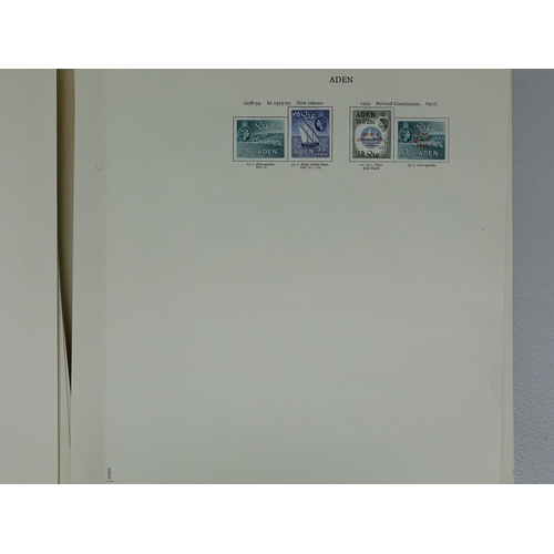 34 - Misc. Lots & Collections COMMONWEALTH Q.E.II fine mint coll. mainly complete sets including Falkland... 