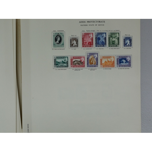 34 - Misc. Lots & Collections COMMONWEALTH Q.E.II fine mint coll. mainly complete sets including Falkland... 