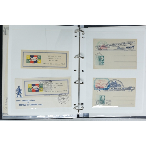 37 - Misc. Lots & Collections BRAZIL 1843 to 1972 mint & used incl. sets/part-sets, Air mail, MS etc with... 
