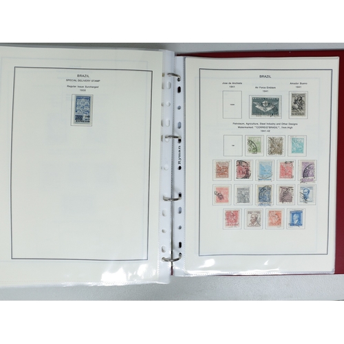 37 - Misc. Lots & Collections BRAZIL 1843 to 1972 mint & used incl. sets/part-sets, Air mail, MS etc with... 