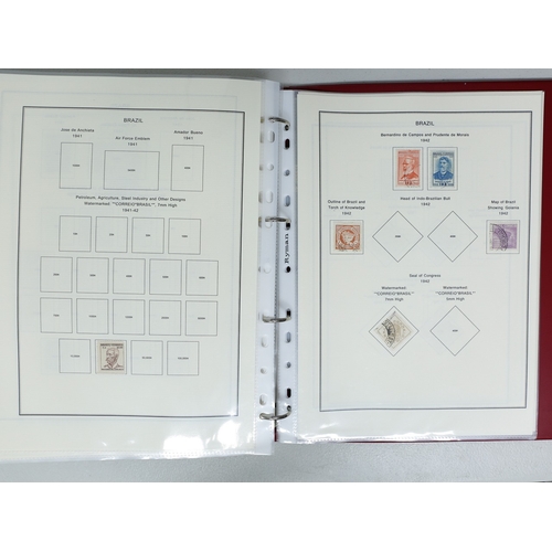 37 - Misc. Lots & Collections BRAZIL 1843 to 1972 mint & used incl. sets/part-sets, Air mail, MS etc with... 