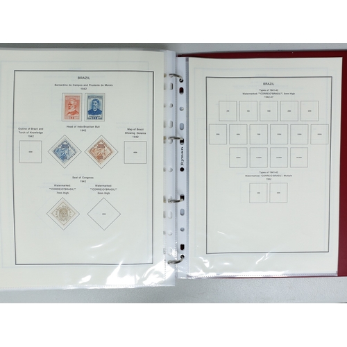 37 - Misc. Lots & Collections BRAZIL 1843 to 1972 mint & used incl. sets/part-sets, Air mail, MS etc with... 