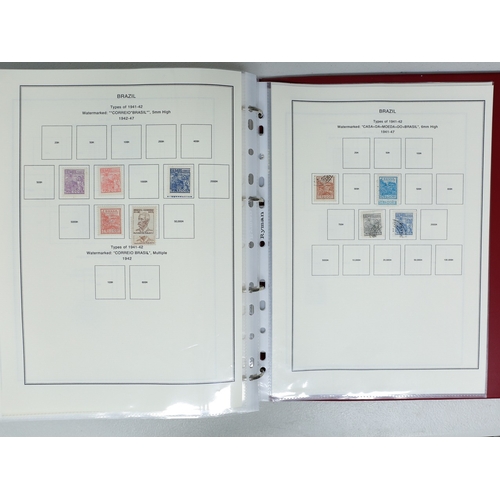 37 - Misc. Lots & Collections BRAZIL 1843 to 1972 mint & used incl. sets/part-sets, Air mail, MS etc with... 
