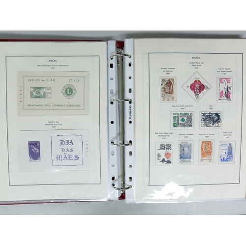 37 - Misc. Lots & Collections BRAZIL 1843 to 1972 mint & used incl. sets/part-sets, Air mail, MS etc with... 