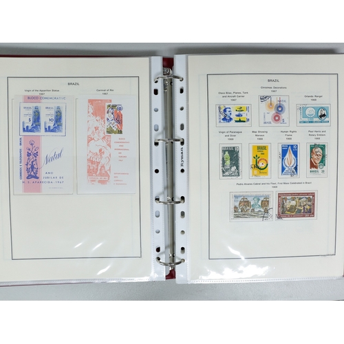 37 - Misc. Lots & Collections BRAZIL 1843 to 1972 mint & used incl. sets/part-sets, Air mail, MS etc with... 