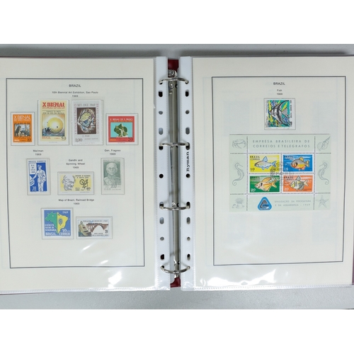 37 - Misc. Lots & Collections BRAZIL 1843 to 1972 mint & used incl. sets/part-sets, Air mail, MS etc with... 