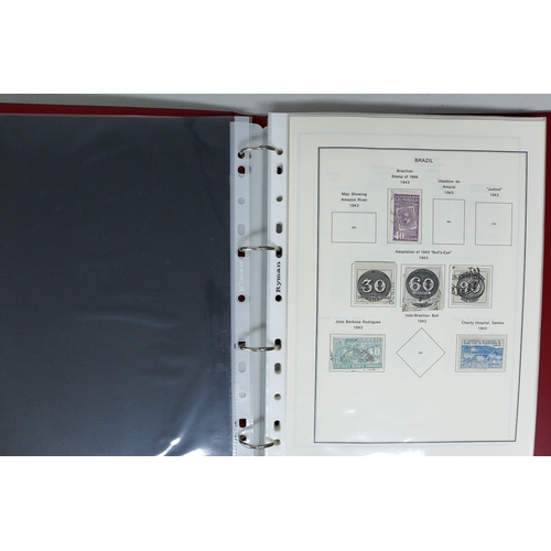 37 - Misc. Lots & Collections BRAZIL 1843 to 1972 mint & used incl. sets/part-sets, Air mail, MS etc with... 