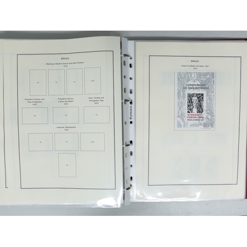 37 - Misc. Lots & Collections BRAZIL 1843 to 1972 mint & used incl. sets/part-sets, Air mail, MS etc with... 