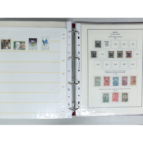 37 - Misc. Lots & Collections BRAZIL 1843 to 1972 mint & used incl. sets/part-sets, Air mail, MS etc with... 