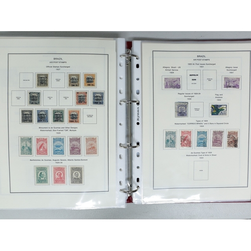 37 - Misc. Lots & Collections BRAZIL 1843 to 1972 mint & used incl. sets/part-sets, Air mail, MS etc with... 