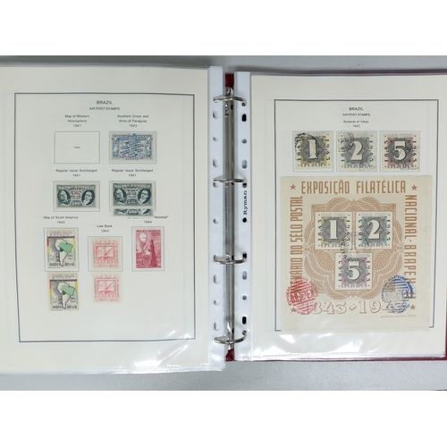 37 - Misc. Lots & Collections BRAZIL 1843 to 1972 mint & used incl. sets/part-sets, Air mail, MS etc with... 