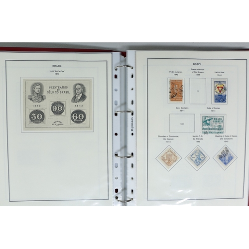 37 - Misc. Lots & Collections BRAZIL 1843 to 1972 mint & used incl. sets/part-sets, Air mail, MS etc with... 