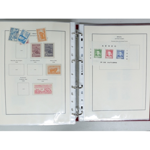 37 - Misc. Lots & Collections BRAZIL 1843 to 1972 mint & used incl. sets/part-sets, Air mail, MS etc with... 