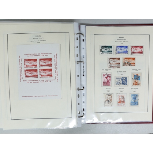 37 - Misc. Lots & Collections BRAZIL 1843 to 1972 mint & used incl. sets/part-sets, Air mail, MS etc with... 