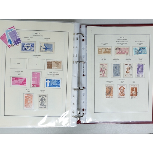 37 - Misc. Lots & Collections BRAZIL 1843 to 1972 mint & used incl. sets/part-sets, Air mail, MS etc with... 