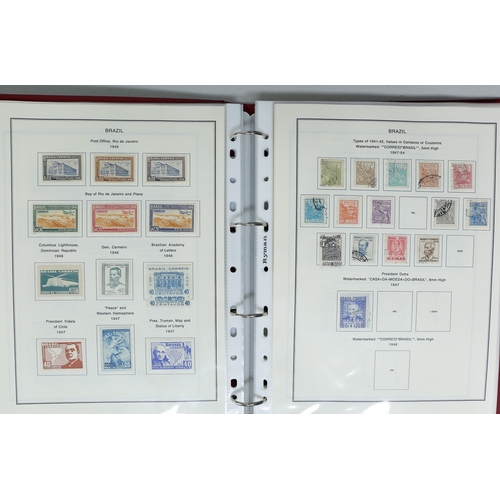 37 - Misc. Lots & Collections BRAZIL 1843 to 1972 mint & used incl. sets/part-sets, Air mail, MS etc with... 