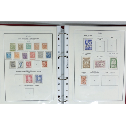 37 - Misc. Lots & Collections BRAZIL 1843 to 1972 mint & used incl. sets/part-sets, Air mail, MS etc with... 