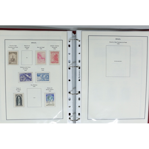 37 - Misc. Lots & Collections BRAZIL 1843 to 1972 mint & used incl. sets/part-sets, Air mail, MS etc with... 