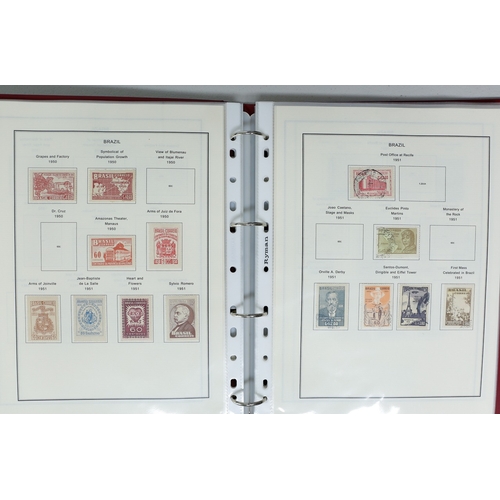 37 - Misc. Lots & Collections BRAZIL 1843 to 1972 mint & used incl. sets/part-sets, Air mail, MS etc with... 