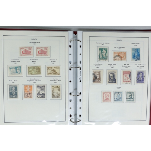 37 - Misc. Lots & Collections BRAZIL 1843 to 1972 mint & used incl. sets/part-sets, Air mail, MS etc with... 