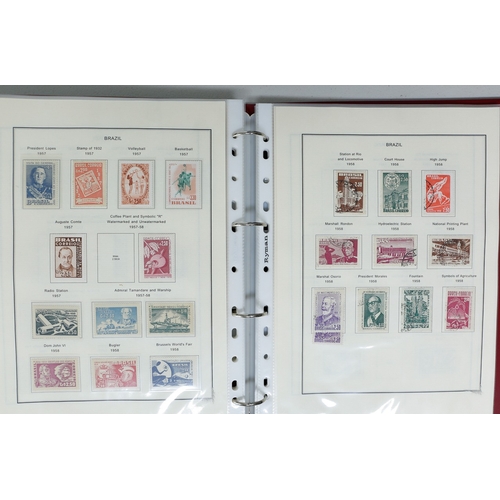 37 - Misc. Lots & Collections BRAZIL 1843 to 1972 mint & used incl. sets/part-sets, Air mail, MS etc with... 