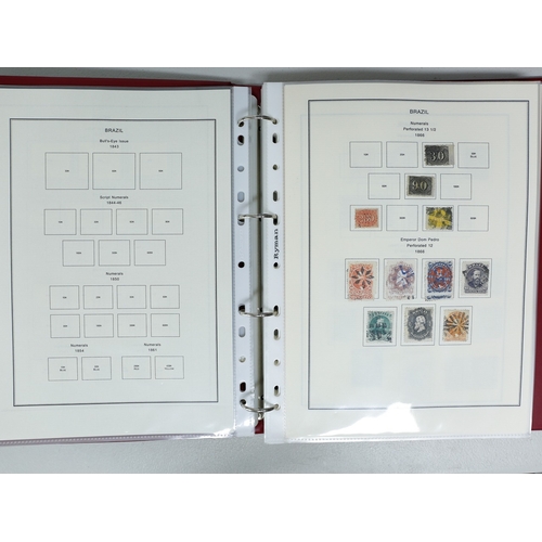 37 - Misc. Lots & Collections BRAZIL 1843 to 1972 mint & used incl. sets/part-sets, Air mail, MS etc with... 