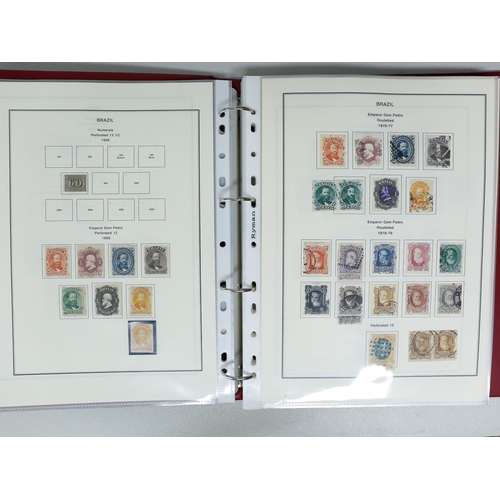 37 - Misc. Lots & Collections BRAZIL 1843 to 1972 mint & used incl. sets/part-sets, Air mail, MS etc with... 