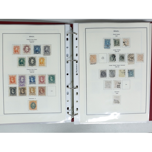 37 - Misc. Lots & Collections BRAZIL 1843 to 1972 mint & used incl. sets/part-sets, Air mail, MS etc with... 