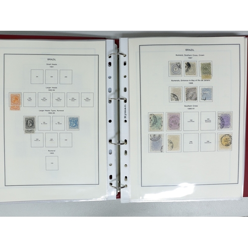 37 - Misc. Lots & Collections BRAZIL 1843 to 1972 mint & used incl. sets/part-sets, Air mail, MS etc with... 